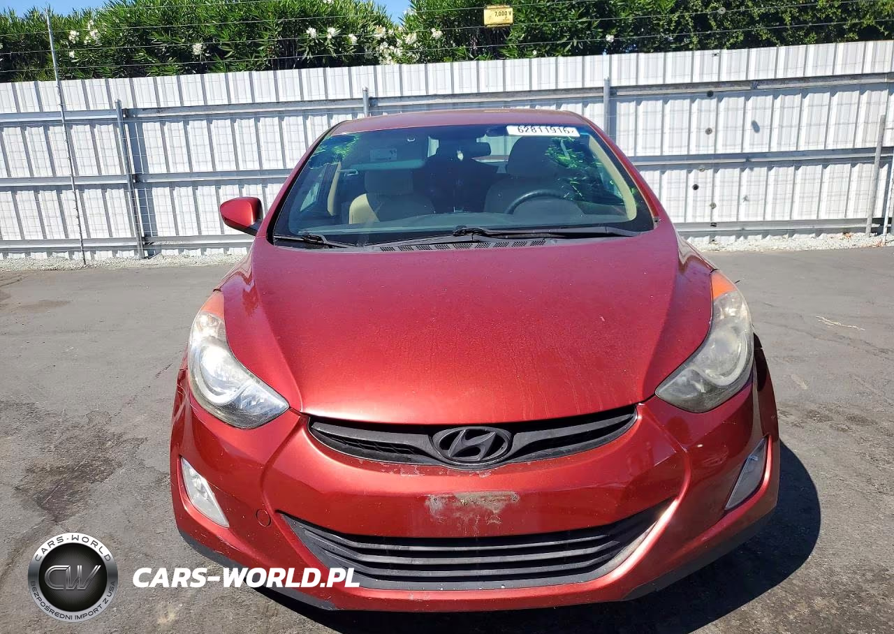 2013 Hyundai Elantra Gls VIN:5NPDH4AE9DH274804 - 5