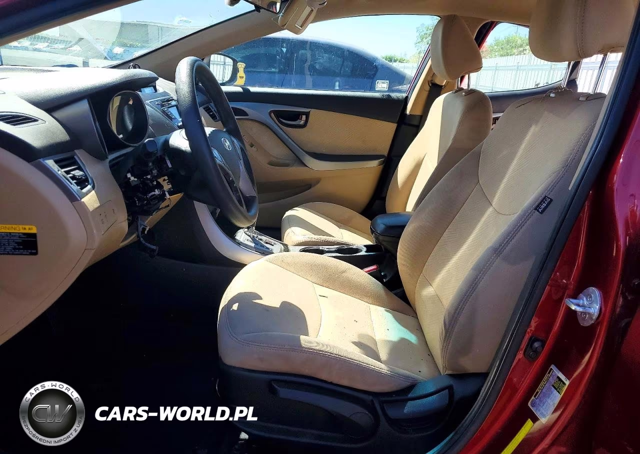 2013 Hyundai Elantra Gls VIN:5NPDH4AE9DH274804 - 7