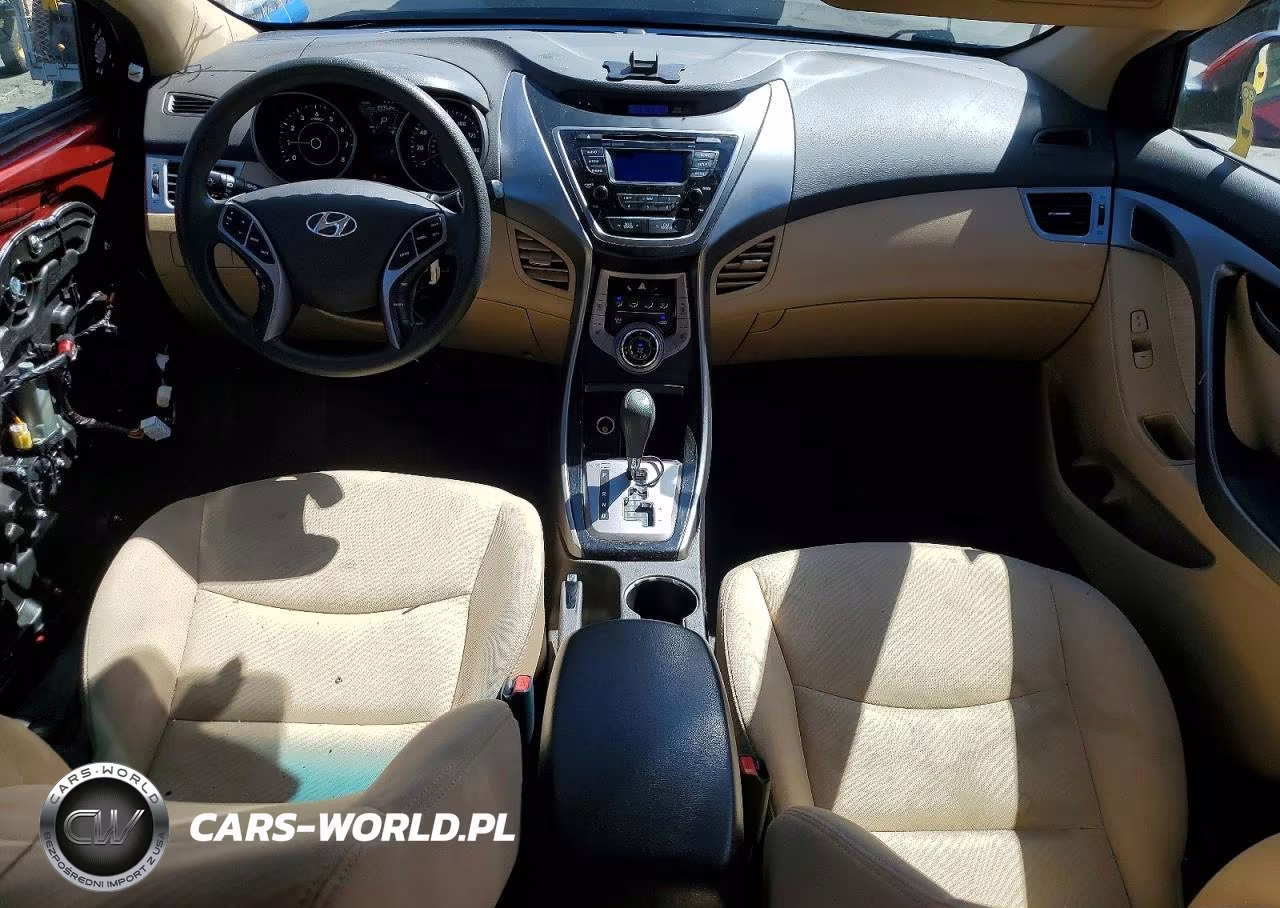 2013 Hyundai Elantra Gls VIN:5NPDH4AE9DH274804 - 8