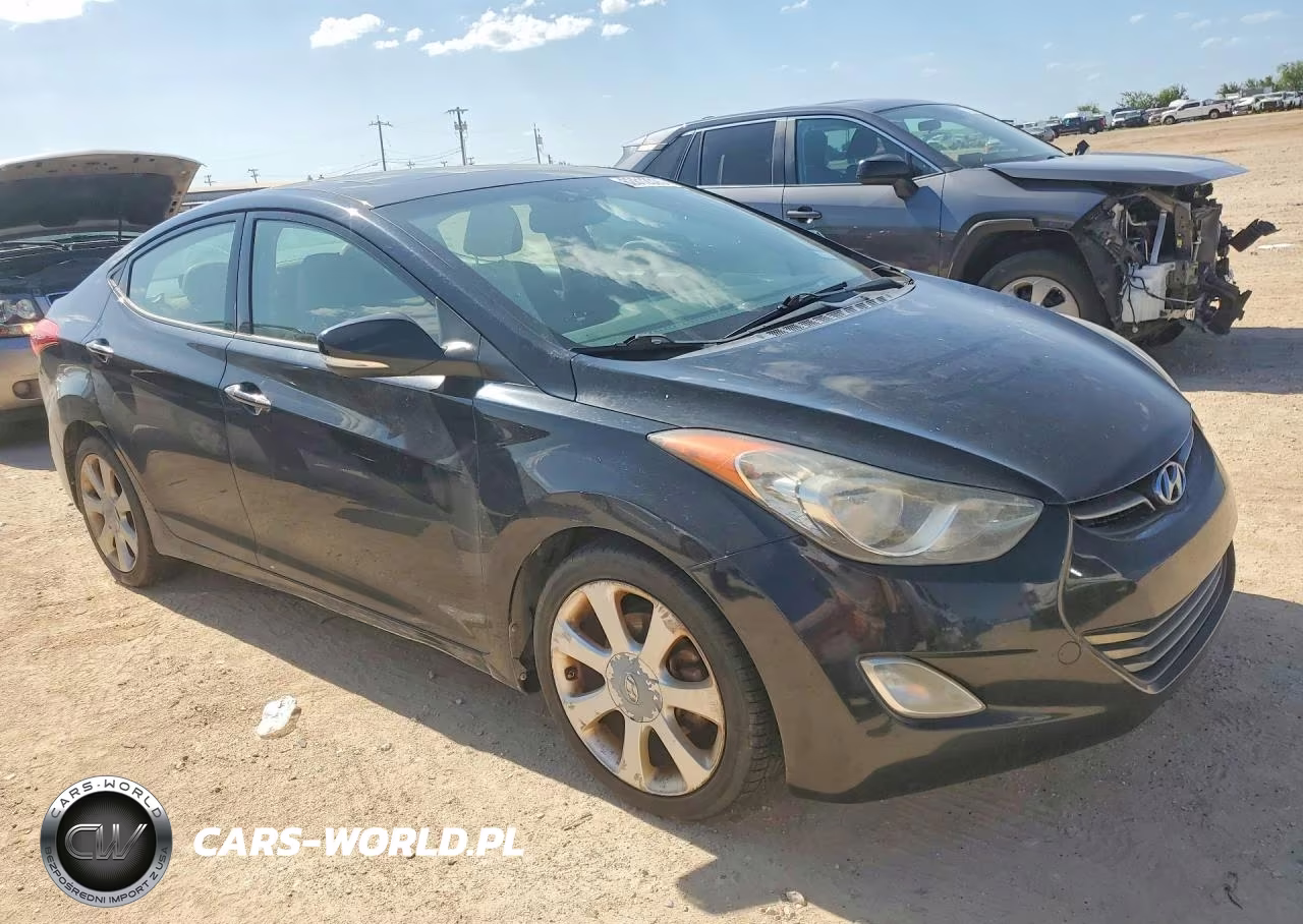 2013 Hyundai Elantra Limited VIN:5NPDH4AE0DH311531 - 4