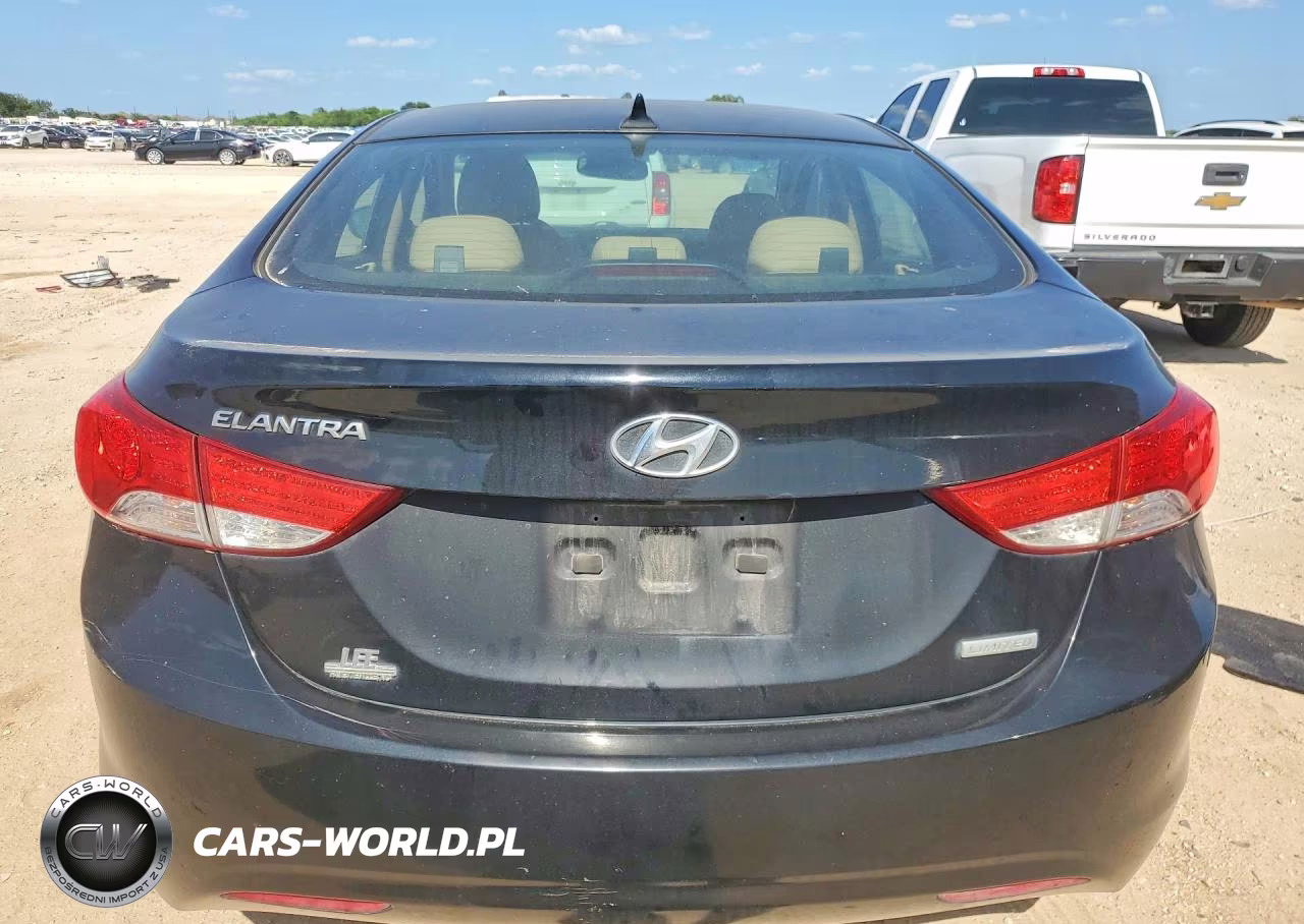 2013 Hyundai Elantra Limited VIN:5NPDH4AE0DH311531 - 6