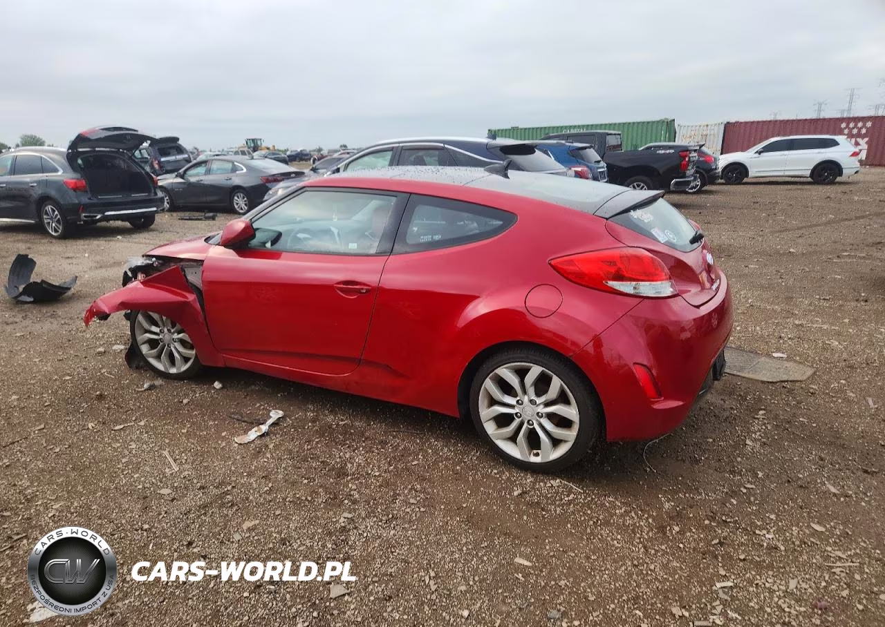 2012 Hyundai Veloster Base VIN:KMHTC6AD0CU053119 - 3
