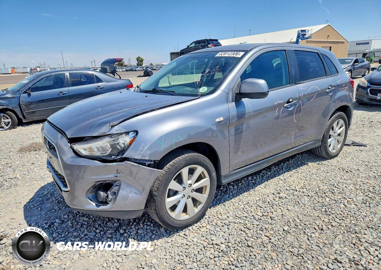 2015 Mitsubishi Outlander Sport Es VIN:4A4AR3AU4FE015330 - 1