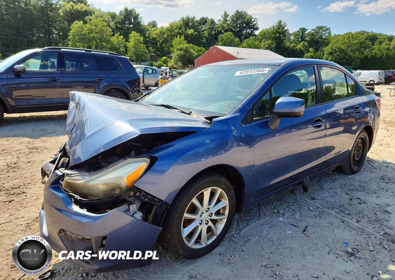 2013 Subaru Impreza Premium VIN:JF1GJAB64DH006206 - 1