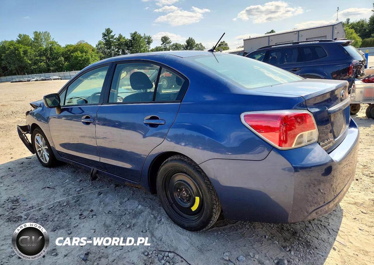 2013 Subaru Impreza Premium VIN:JF1GJAB64DH006206 - 2