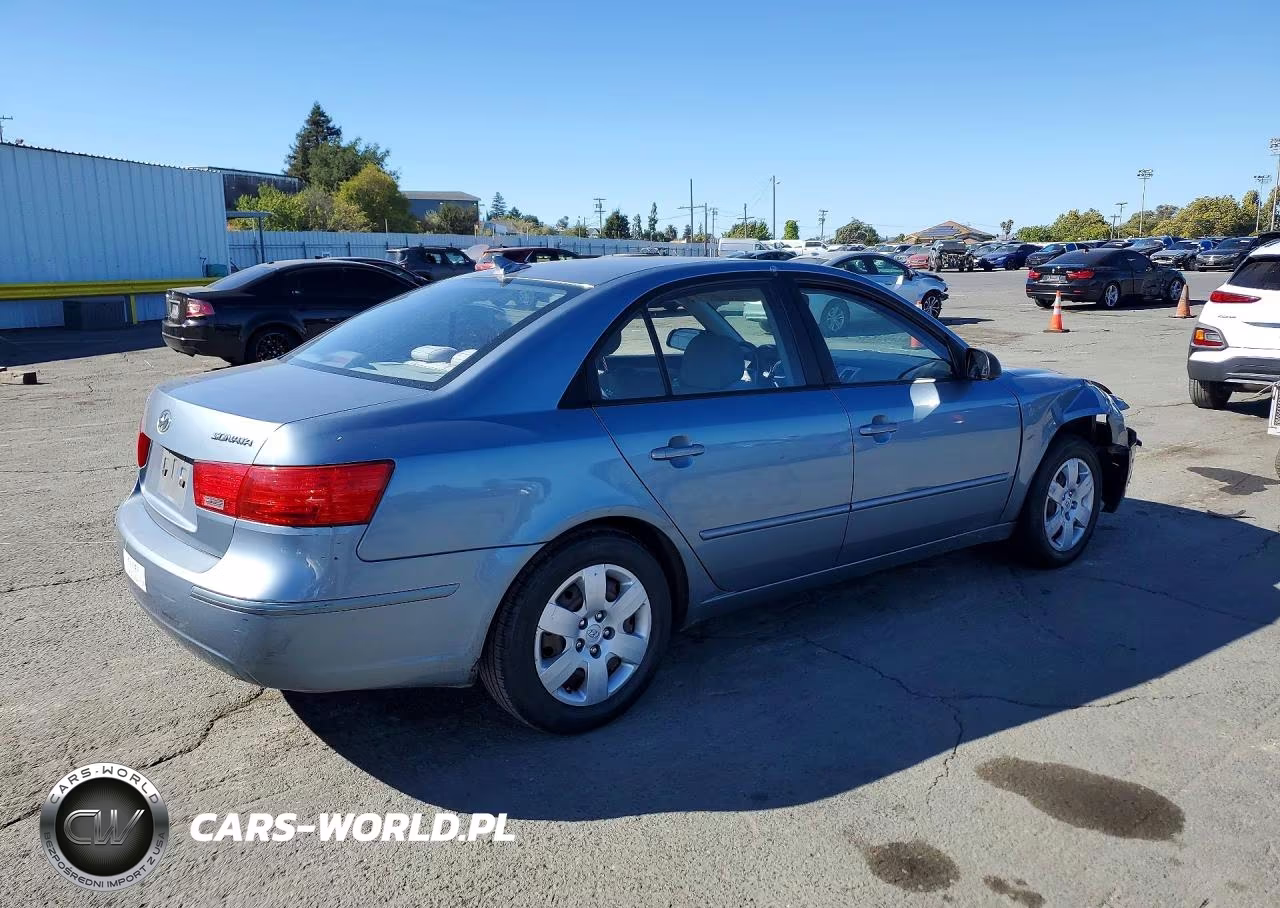 2009 Hyundai Sonata Gls VIN:5NPET46C79H529340 - 3