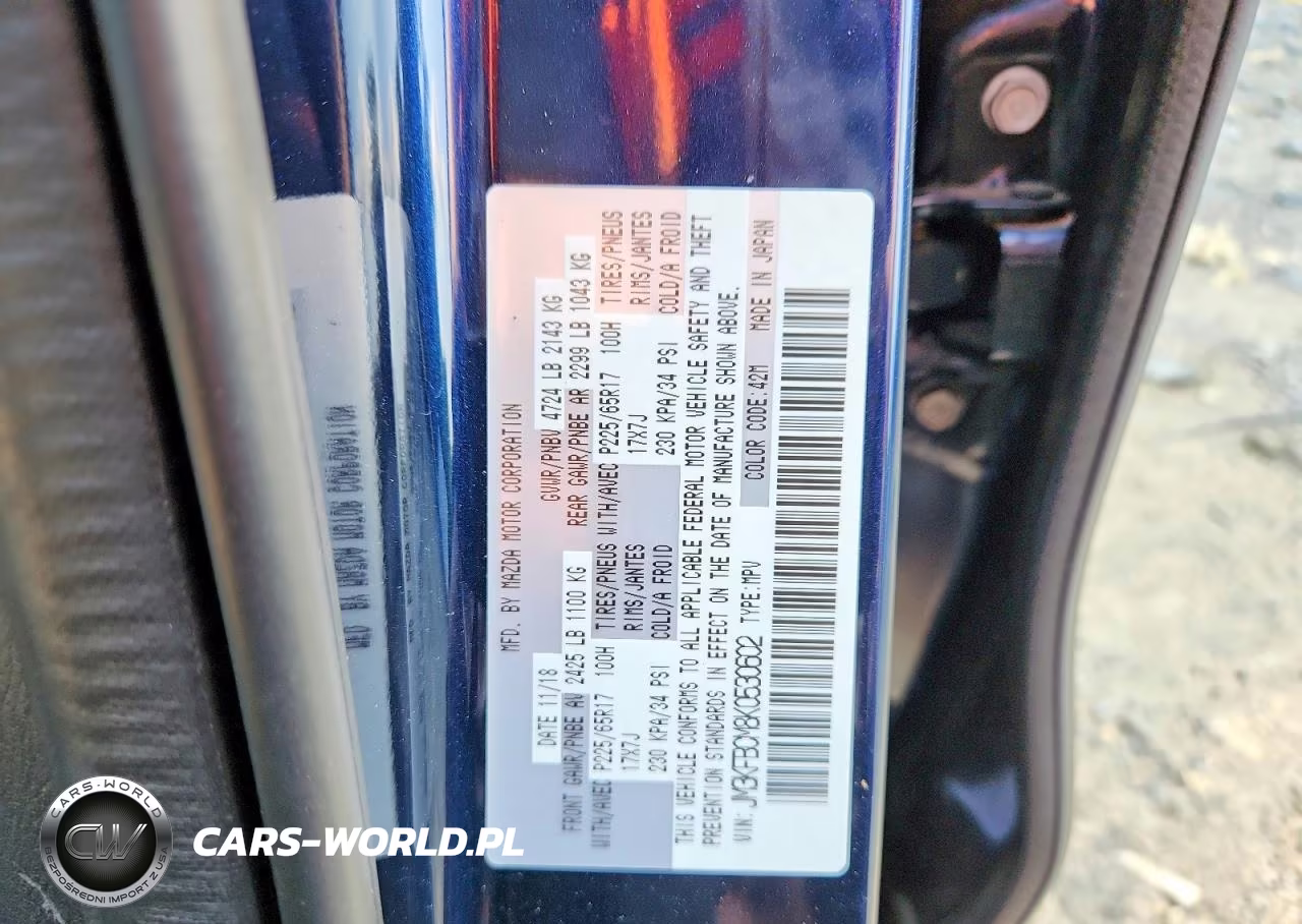 2019 Mazda Cx-5 Touring VIN:JM3KFBCM8K0530602 - 13