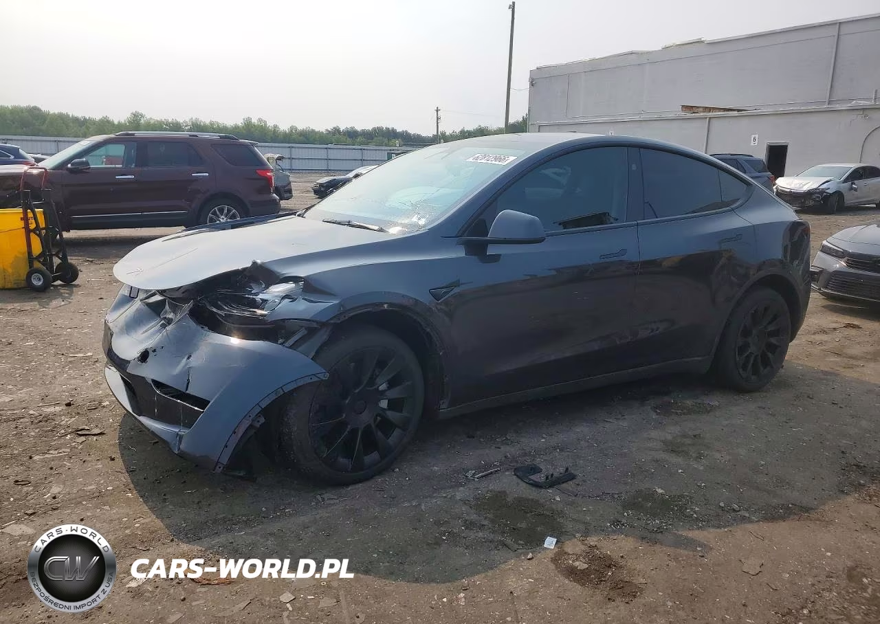 2024 Tesla Model Y VIN:7SAYGDEE2RF036655 - 1