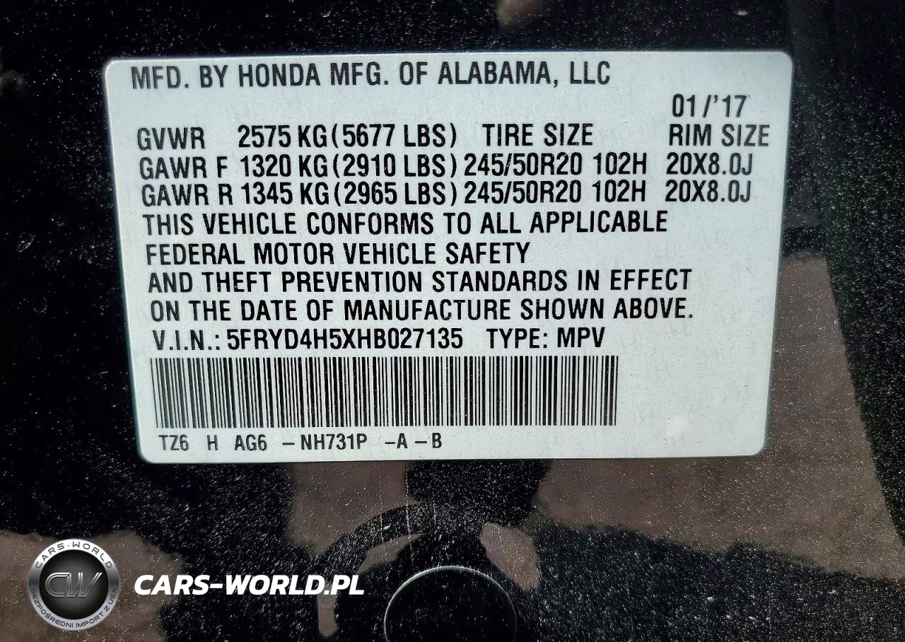 2017 Acura Mdx Technology VIN:5FRYD4H5XHB027135 - 13
