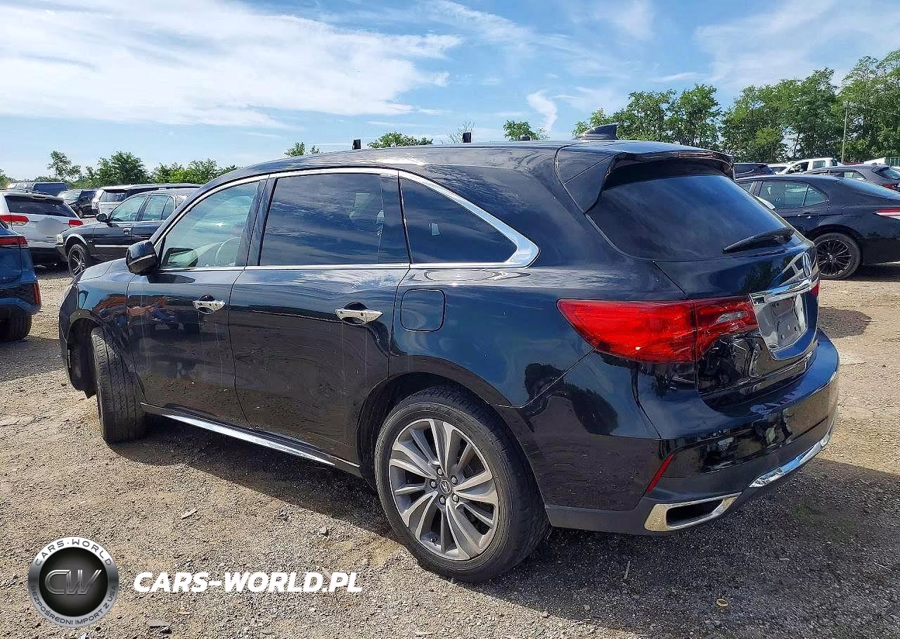 2017 Acura Mdx Technology VIN:5FRYD4H5XHB027135 - 2