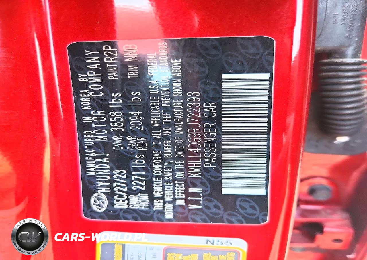 2024 Hyundai Elantra Se VIN:KMHLL4DG9RU722393 - 12