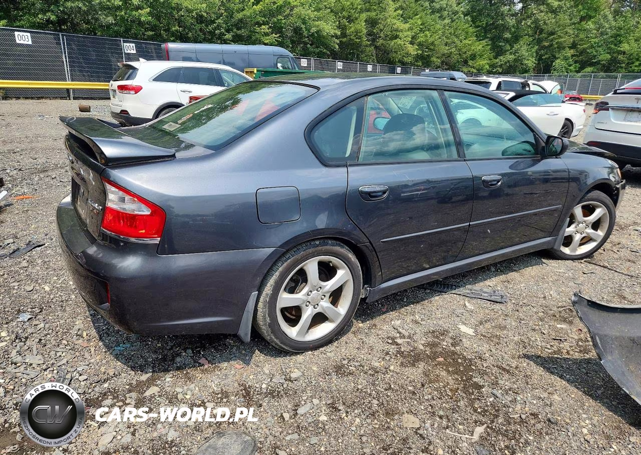 2009 Subaru Legacy 2.5I VIN:4S3BL616X96226210 - 3