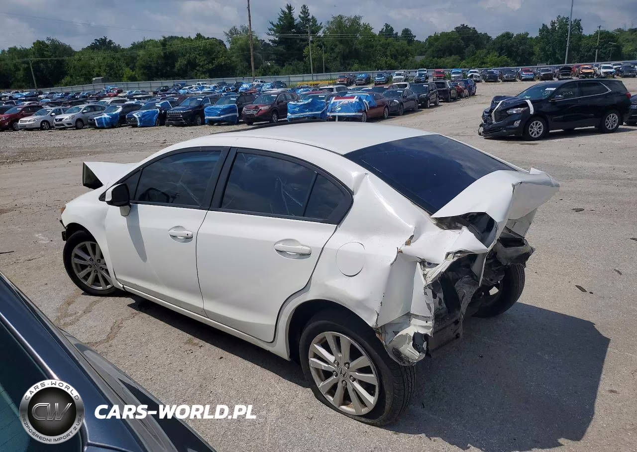 2012 Honda Civic Ex VIN:19XFB2F82CE075520 - 2