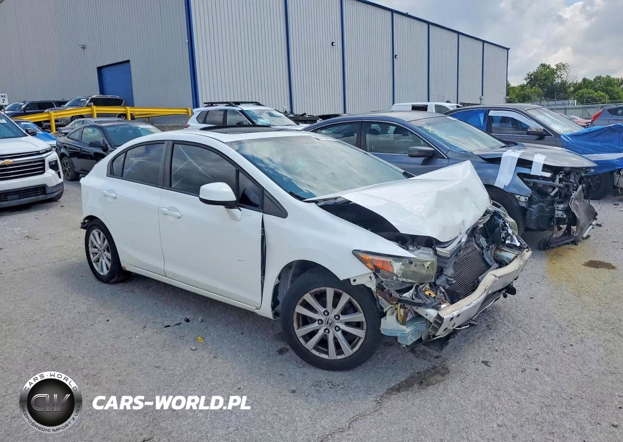 2012 Honda Civic Ex VIN:19XFB2F82CE075520 - 4