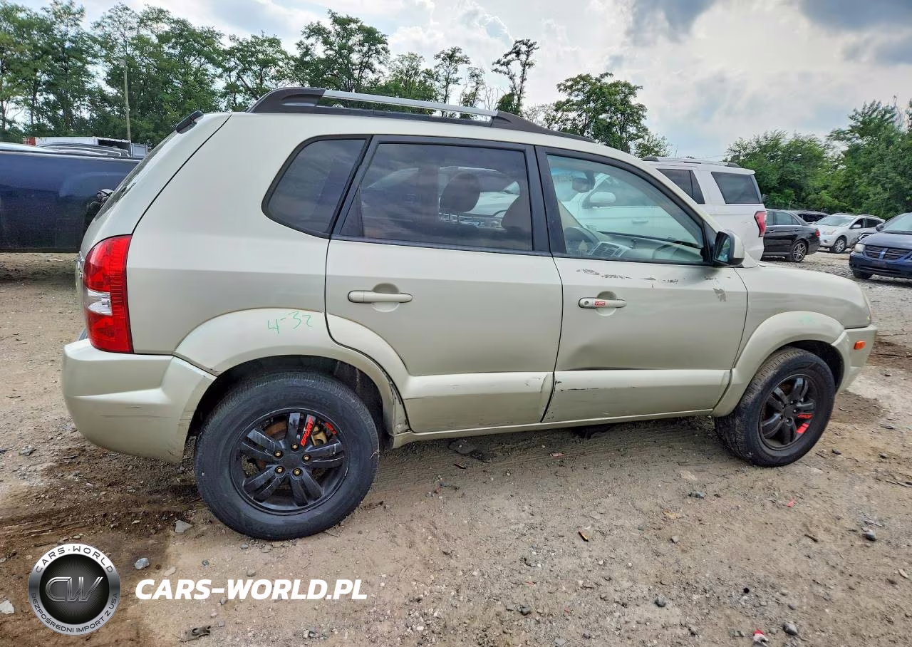 2007 Hyundai Tucson Se VIN:KM8JN12D37U493361 - 3