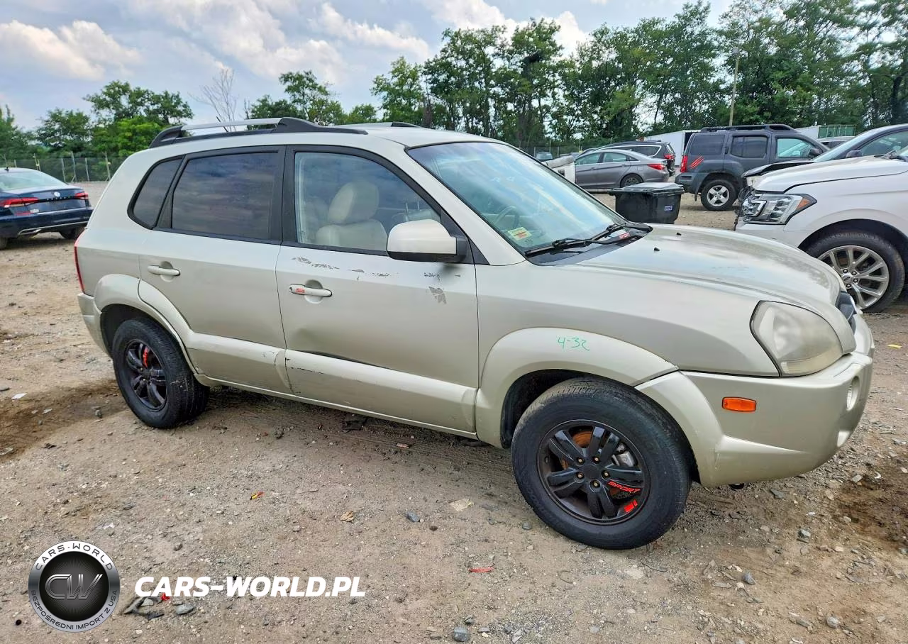 2007 Hyundai Tucson Se VIN:KM8JN12D37U493361 - 4