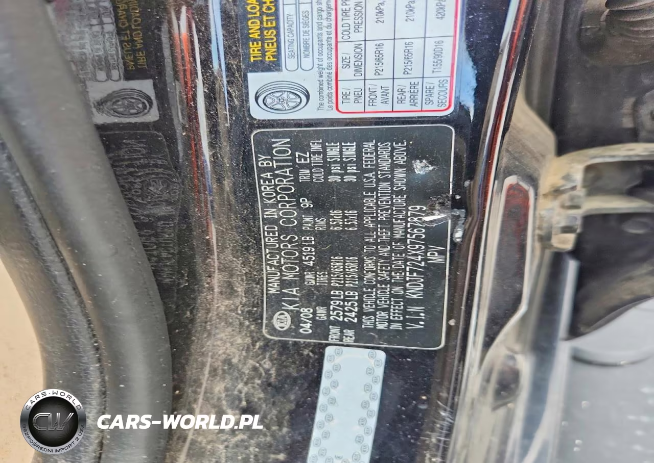 2009 Kia Sportage Lx VIN:KNDJF724X97567879 - 13