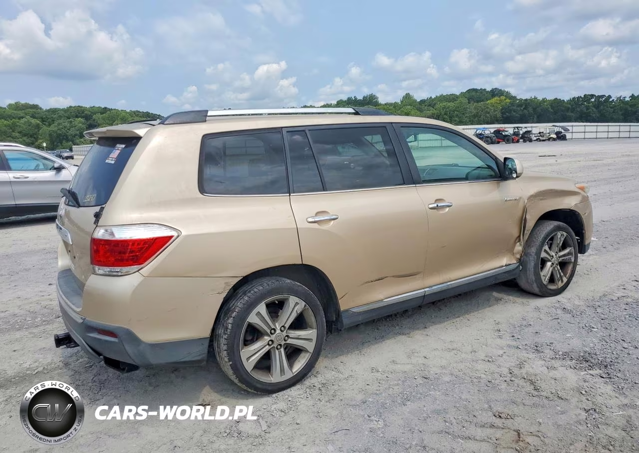 2011 Toyota Highlander Limited VIN:5TDYK3EH7BS028259 - 3