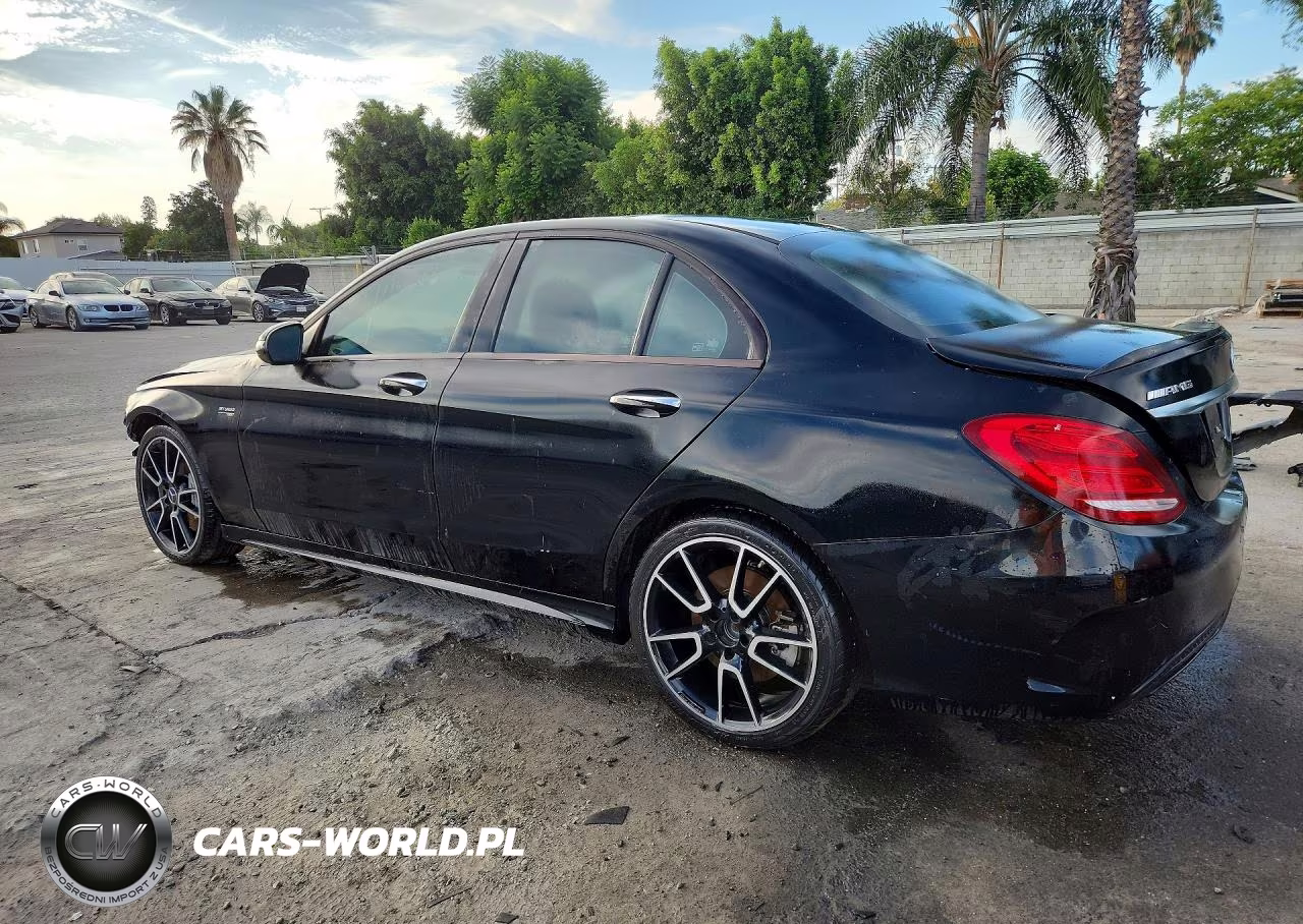 2017 Mercedes-Benz C 43 4Matic Amg VIN:55SWF6EB3HU195819 - 2