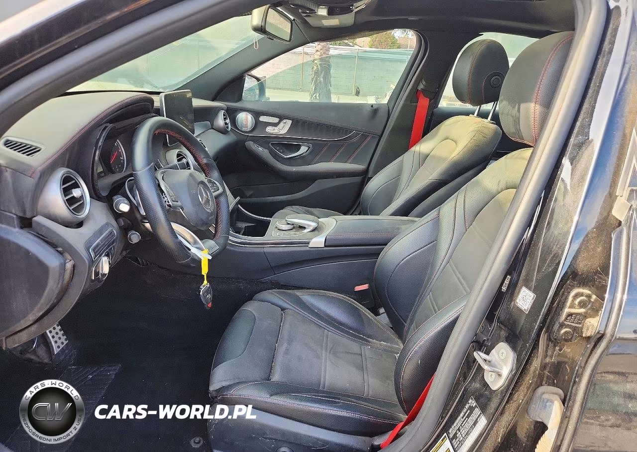 2017 Mercedes-Benz C 43 4Matic Amg VIN:55SWF6EB3HU195819 - 7