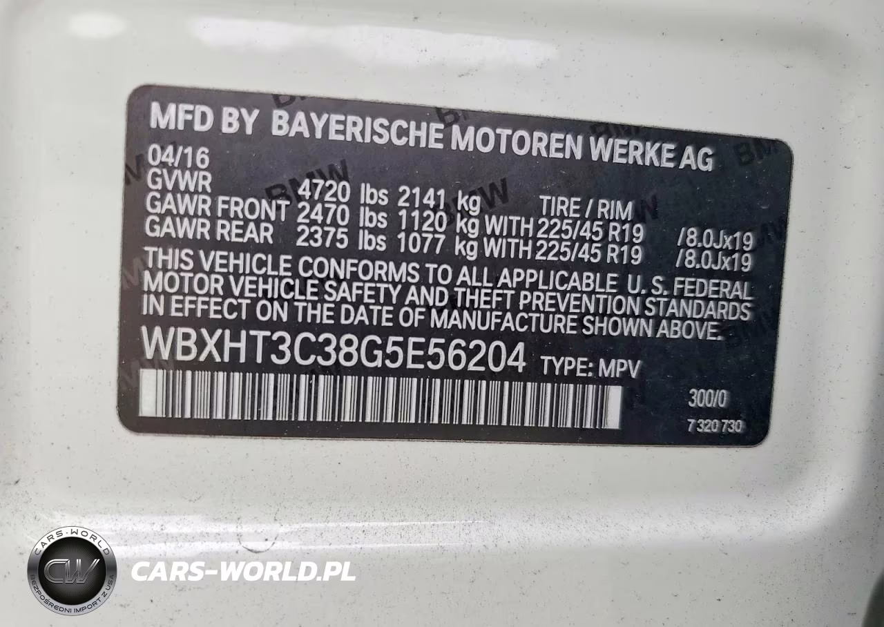 2016 BMW X1 xDrive28I VIN:WBXHT3C38G5E56204 - 13