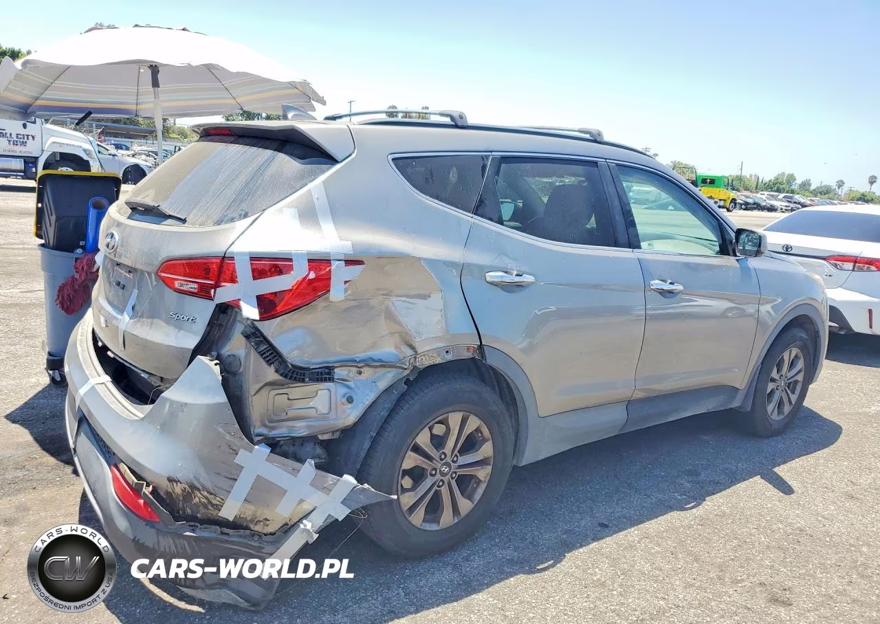2015 Hyundai Santa Fe Sport 2.4L VIN:5XYZU3LB5FG242036 - 3