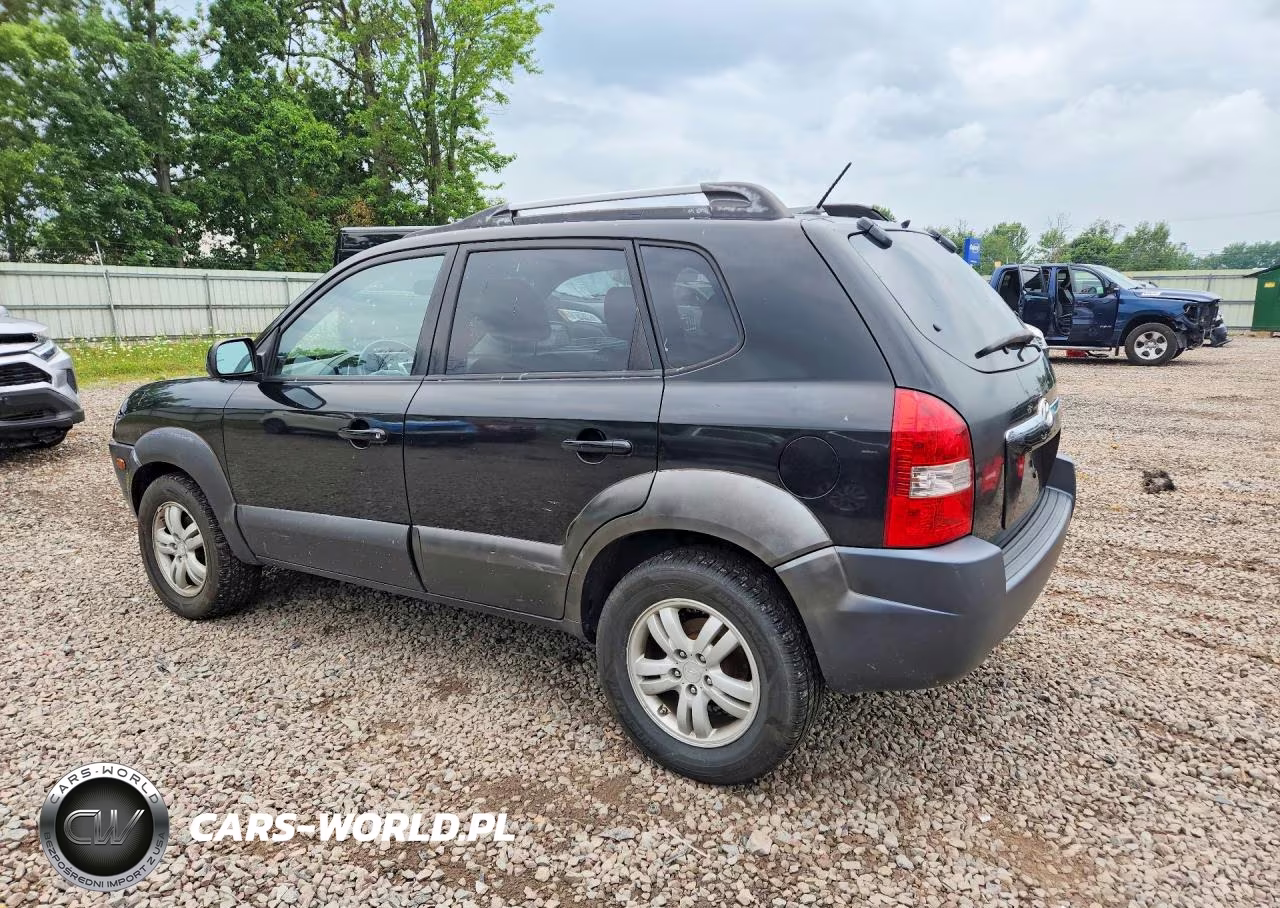 2007 Hyundai Tucson Se VIN:KM8JN12D77U636893 - 2