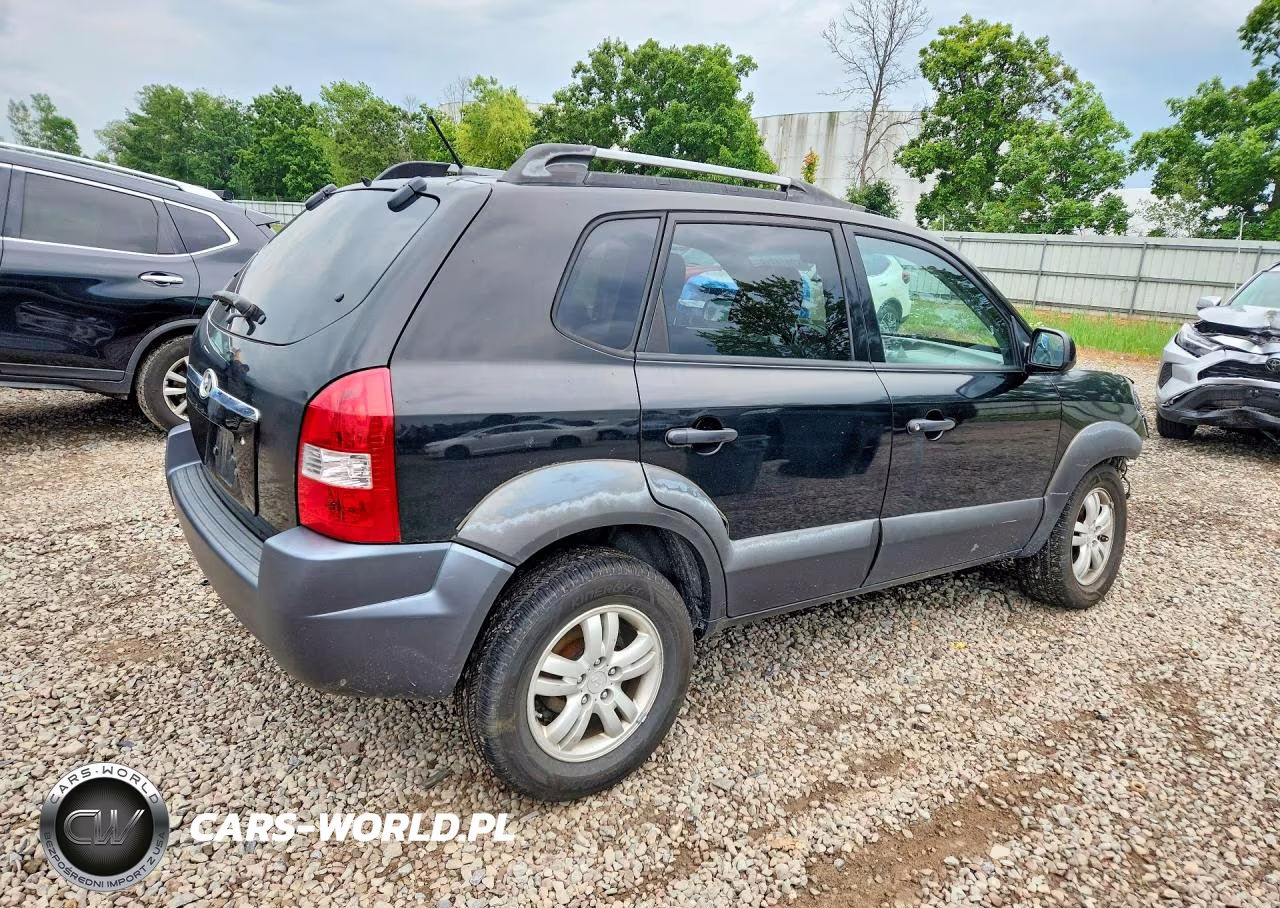 2007 Hyundai Tucson Se VIN:KM8JN12D77U636893 - 3