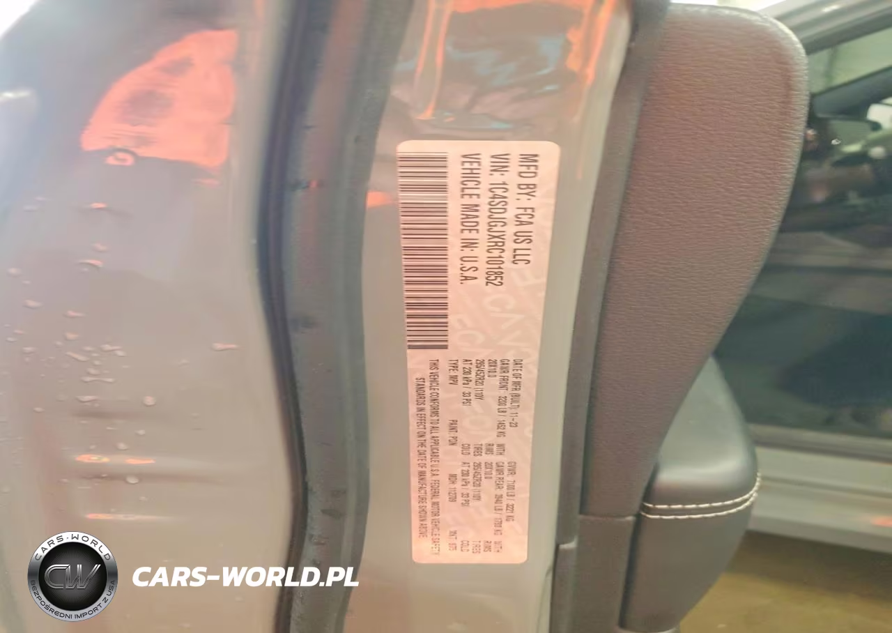 2024 Dodge Durango Srt 392 VIN:1C4SDJGJXRC101852 - 13