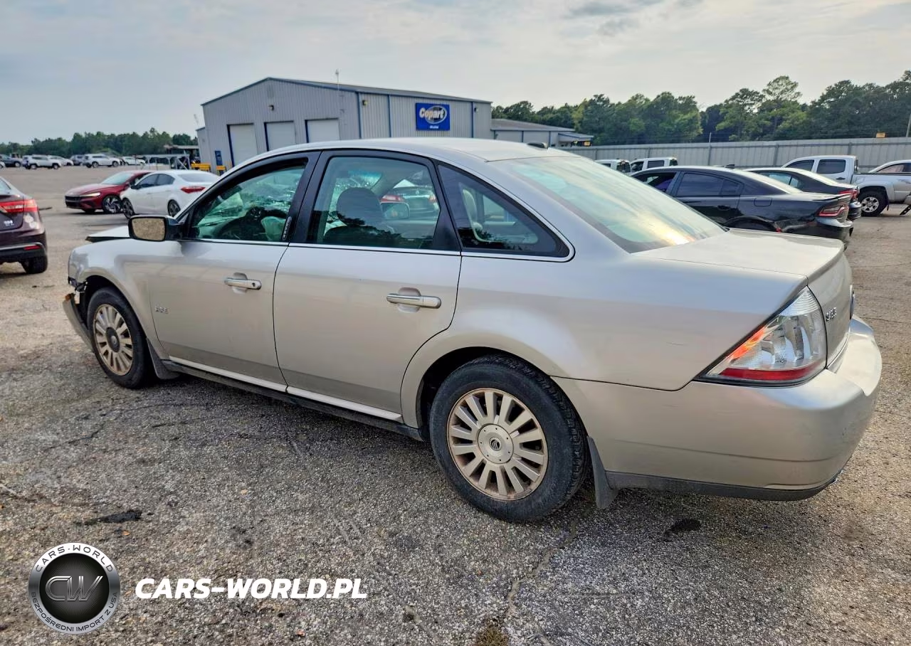 2008 Mercury Sable Luxury VIN:1MEHM40WX8G624523 - 2