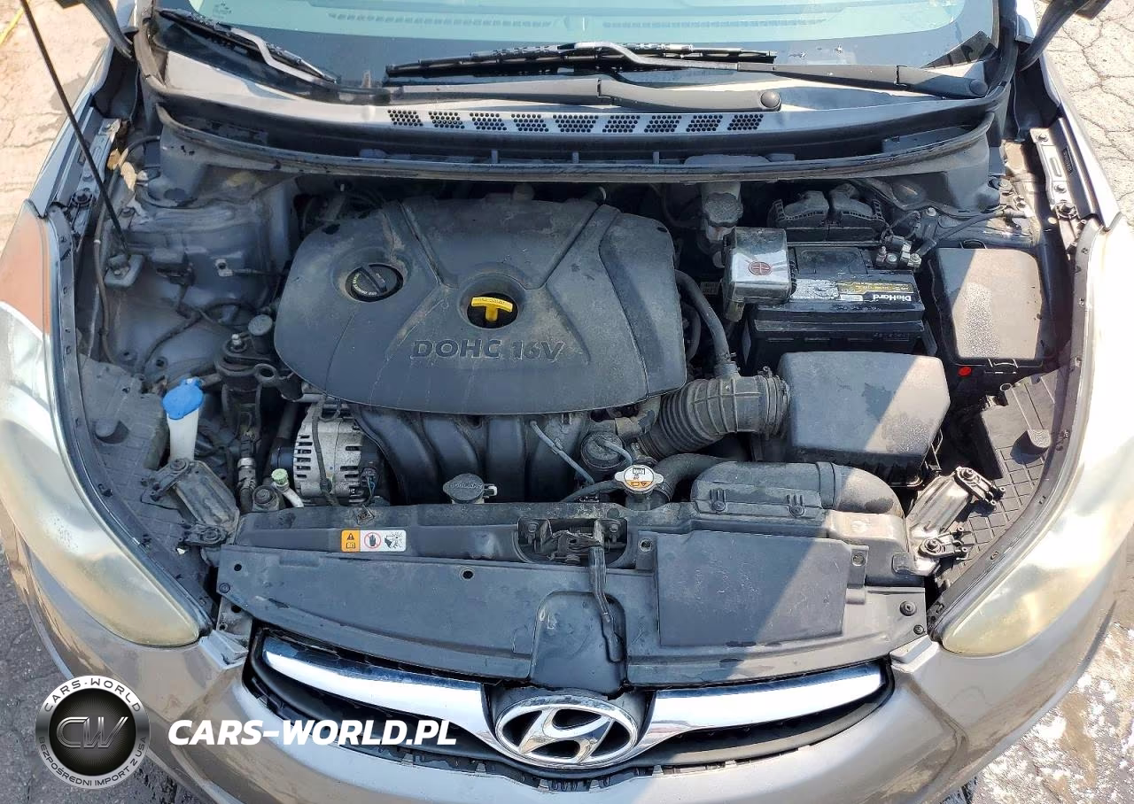 2013 Hyundai Elantra Gls VIN:5NPDH4AE6DH385827 - 11