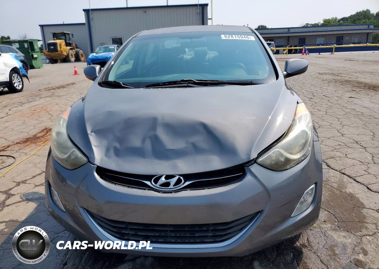 2013 Hyundai Elantra Gls VIN:5NPDH4AE6DH385827 - 5