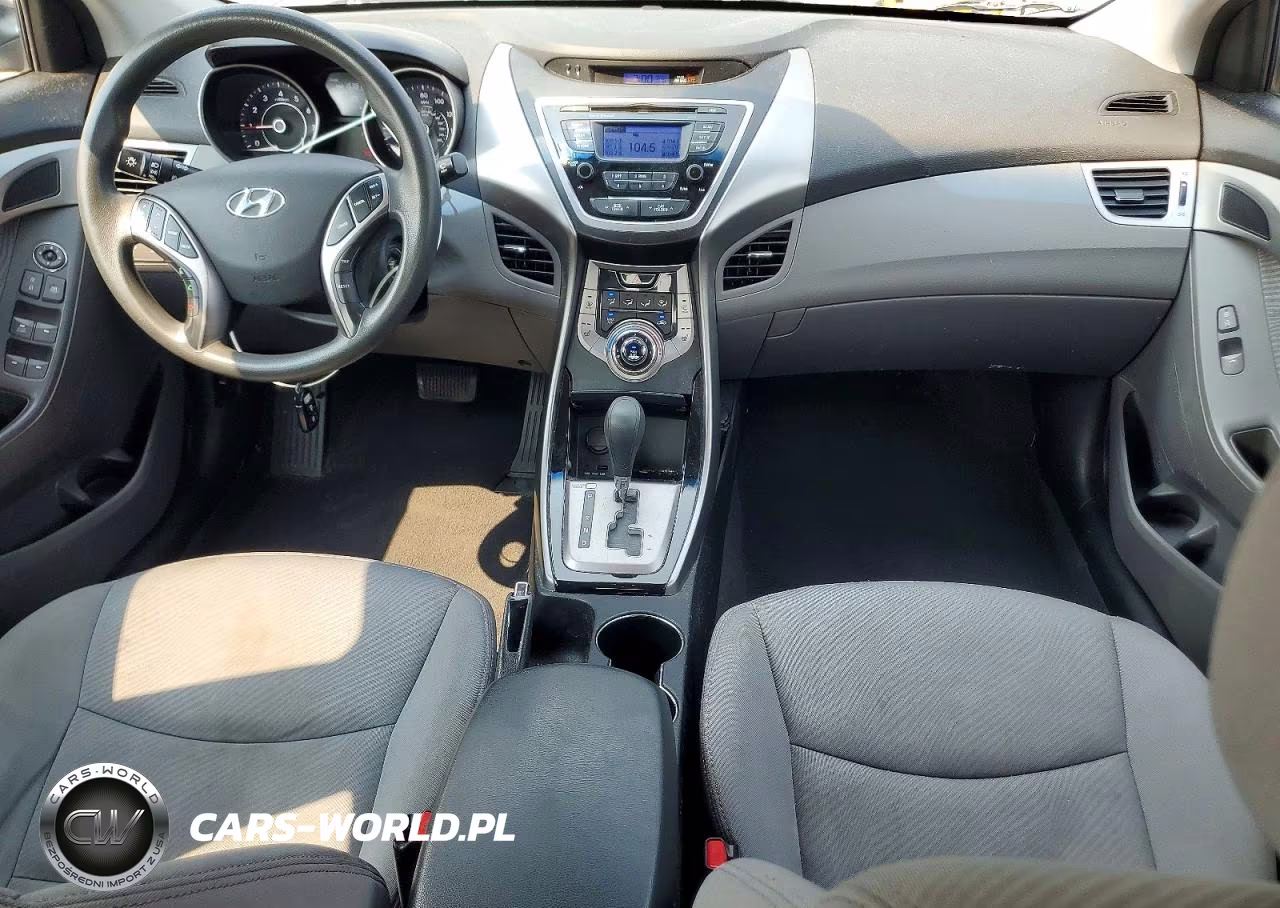 2013 Hyundai Elantra Gls VIN:5NPDH4AE6DH385827 - 8