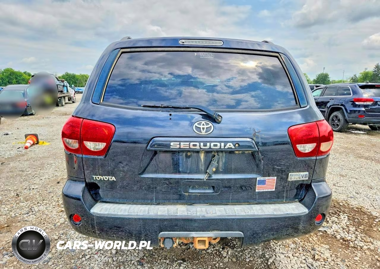 2008 Toyota Sequoia Sr5 VIN:5TDBY64A18S006485 - 6