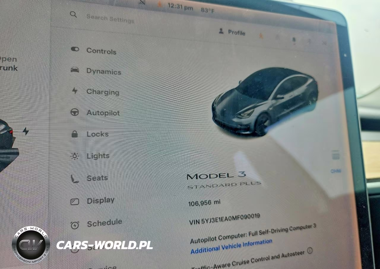 2021 Tesla Model 3 VIN:5YJ3E1EA0MF090019 - 9