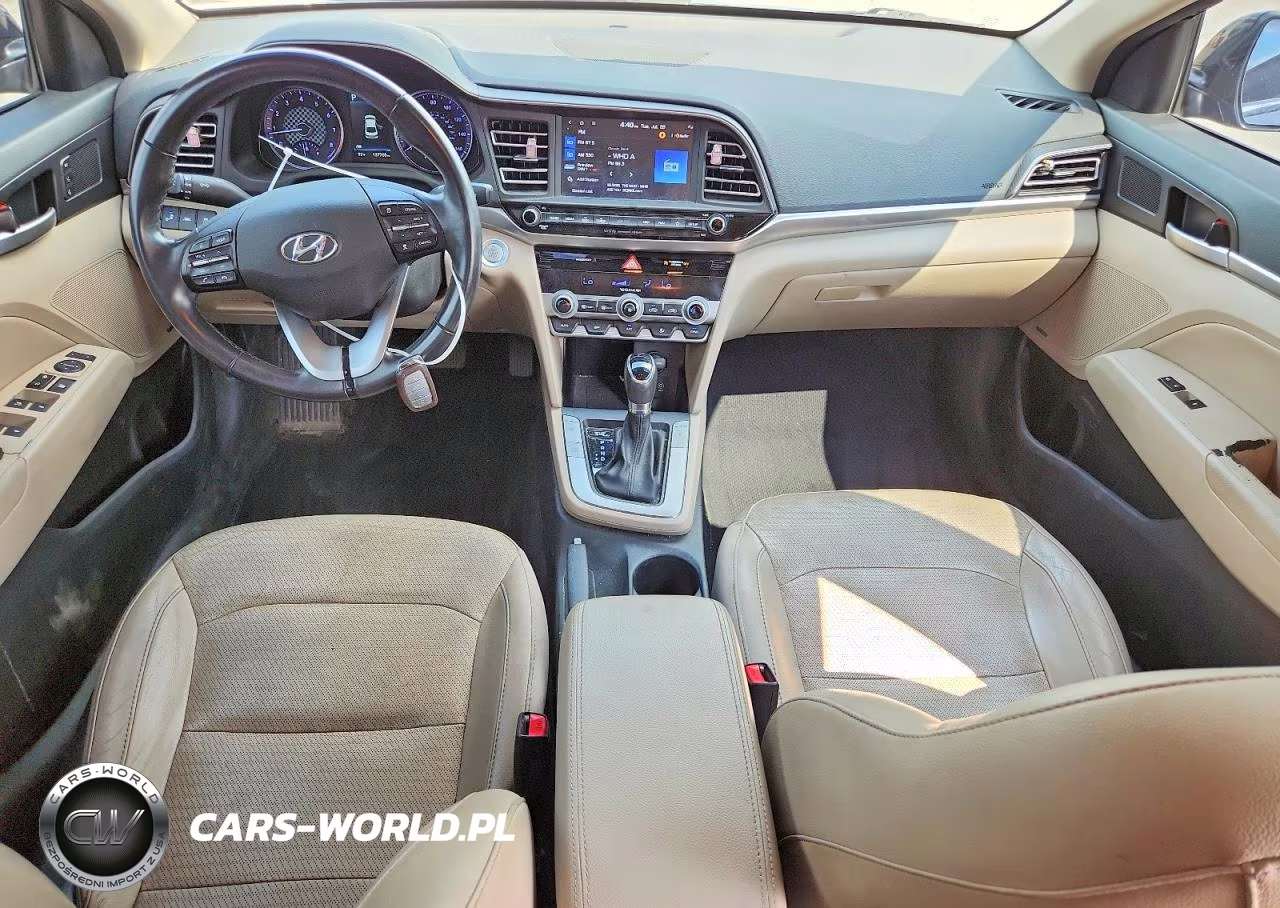 2020 Hyundai Elantra Limited VIN:5NPD84LF9LH517953 - 8