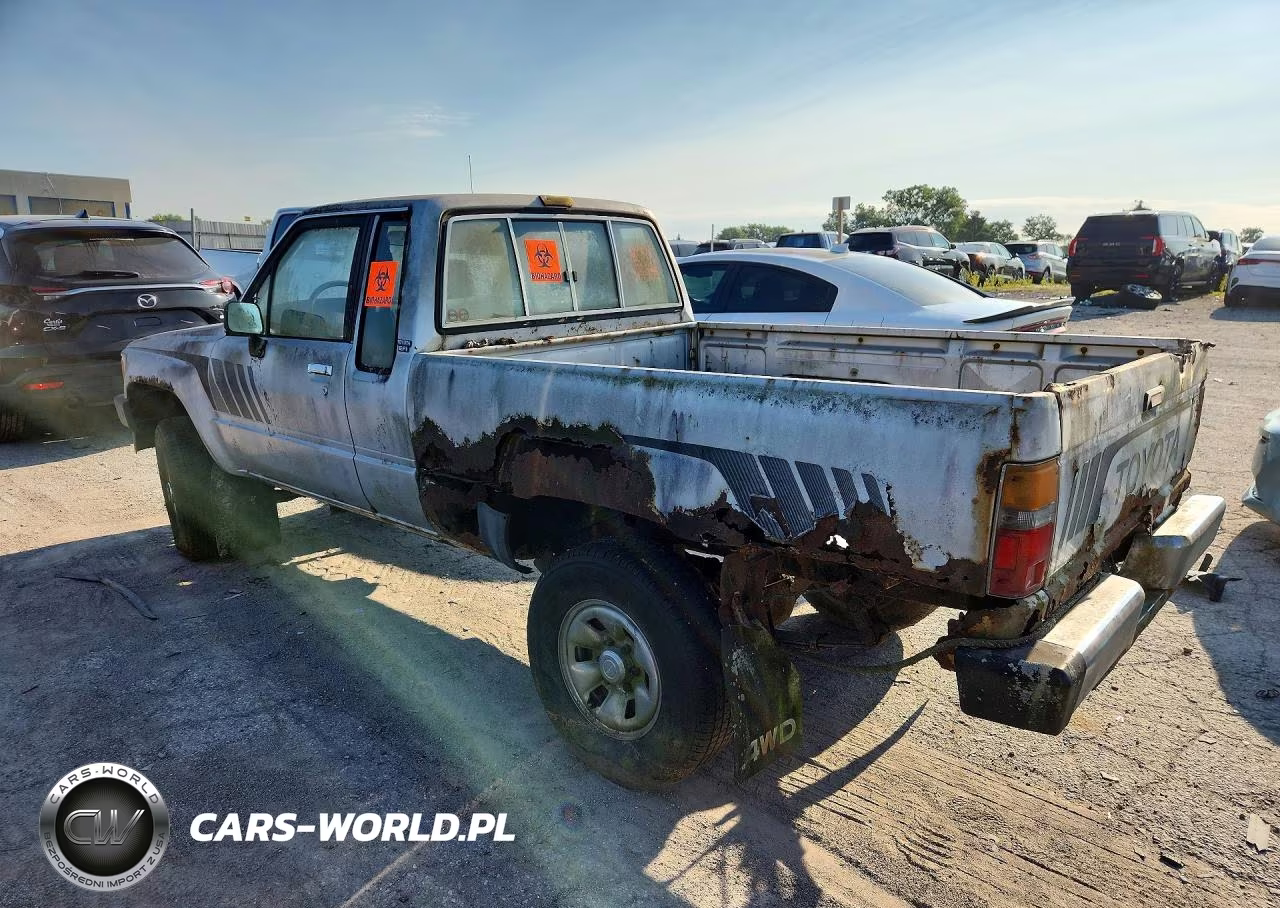 1988 Toyota Pickup Short Bed Xtra Cab Vn67 Sr5 VIN:JT4VN67M1J0007639 - 2