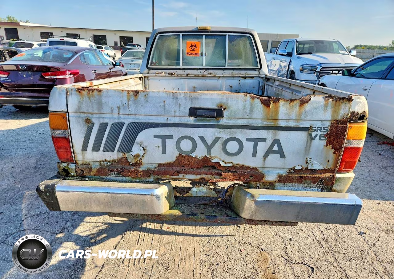 1988 Toyota Pickup Short Bed Xtra Cab Vn67 Sr5 VIN:JT4VN67M1J0007639 - 6