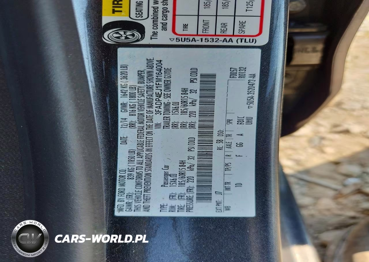 2015 Ford Fiesta Se VIN:3FADP4EJ1FM164004 - 12