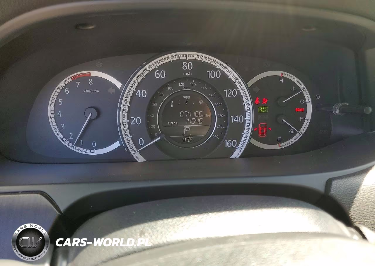 2014 Honda Accord Exl VIN:1HGCR3F86EA012058 - 9