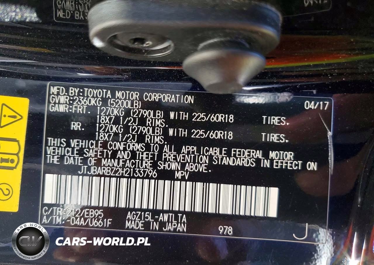 2017 Lexus Nx 200T F Sport VIN:JTJBARBZ2H2133796 - 13