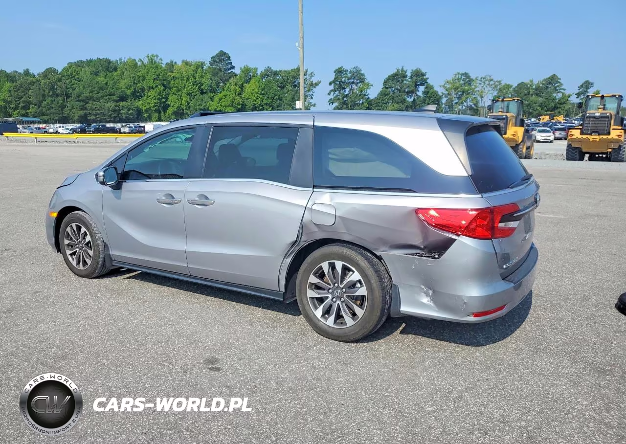 2022 Honda Odyssey Exl VIN:5FNRL6H72NB055819 - 2