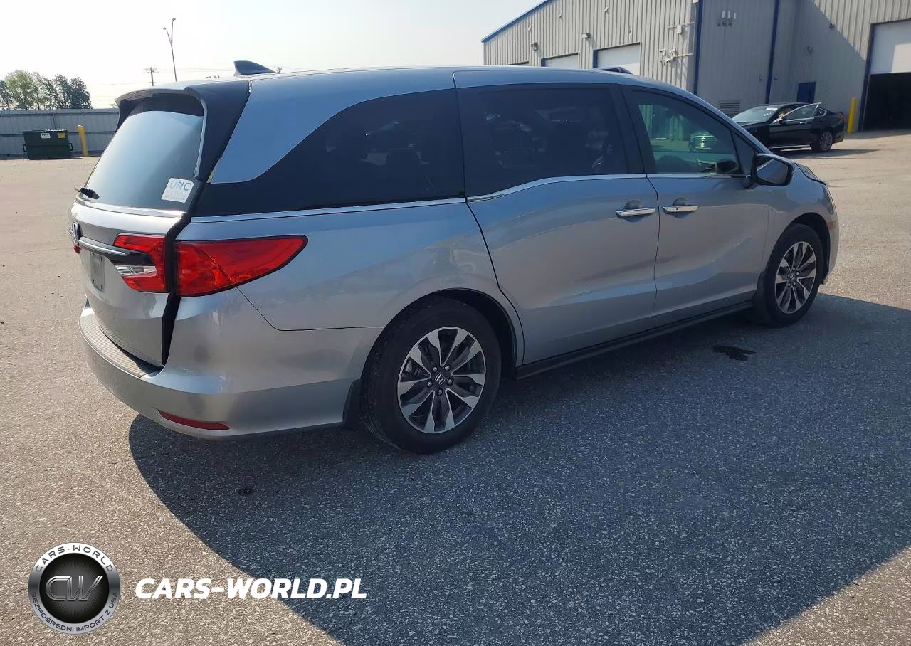 2022 Honda Odyssey Exl VIN:5FNRL6H72NB055819 - 3