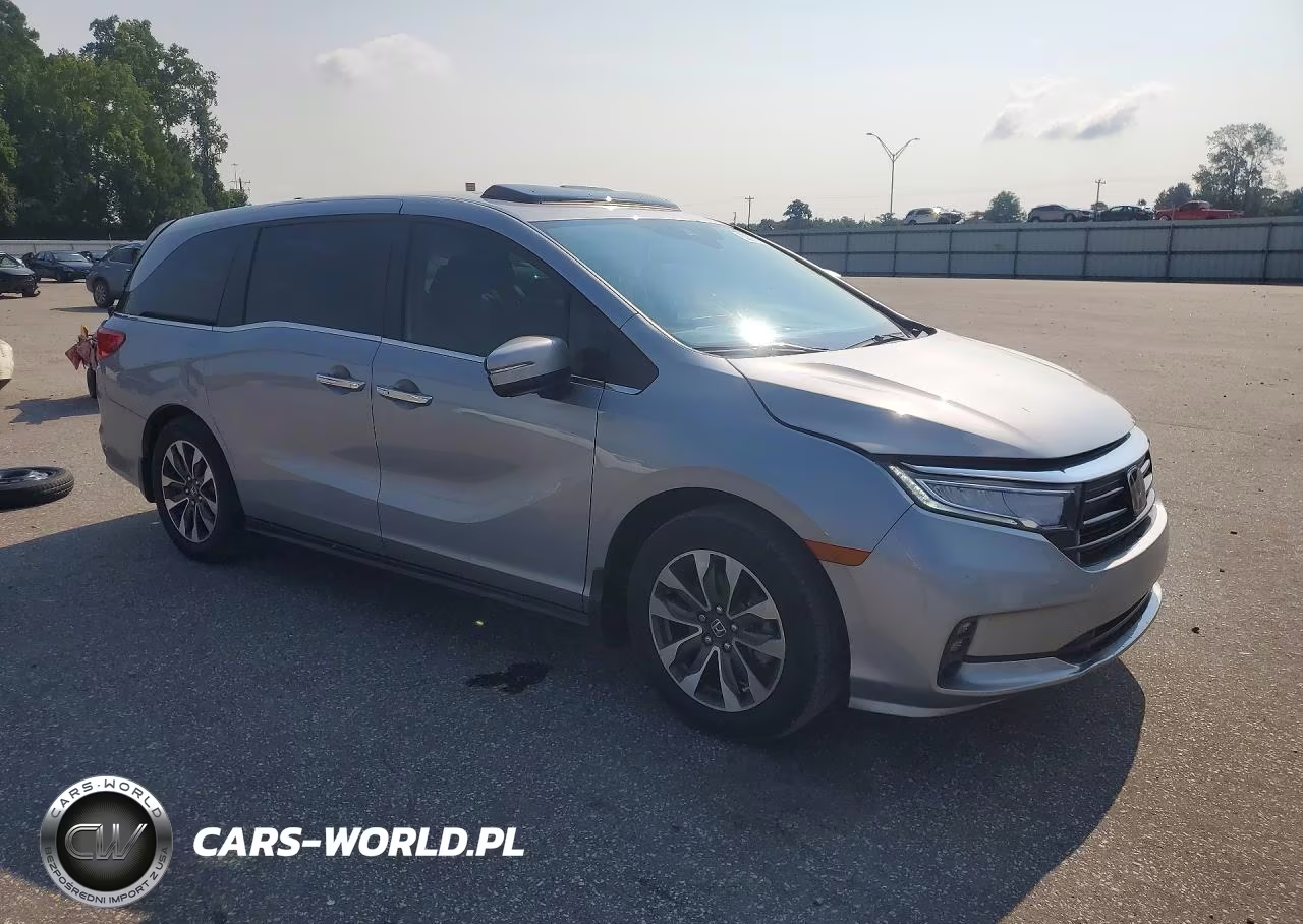 2022 Honda Odyssey Exl VIN:5FNRL6H72NB055819 - 4