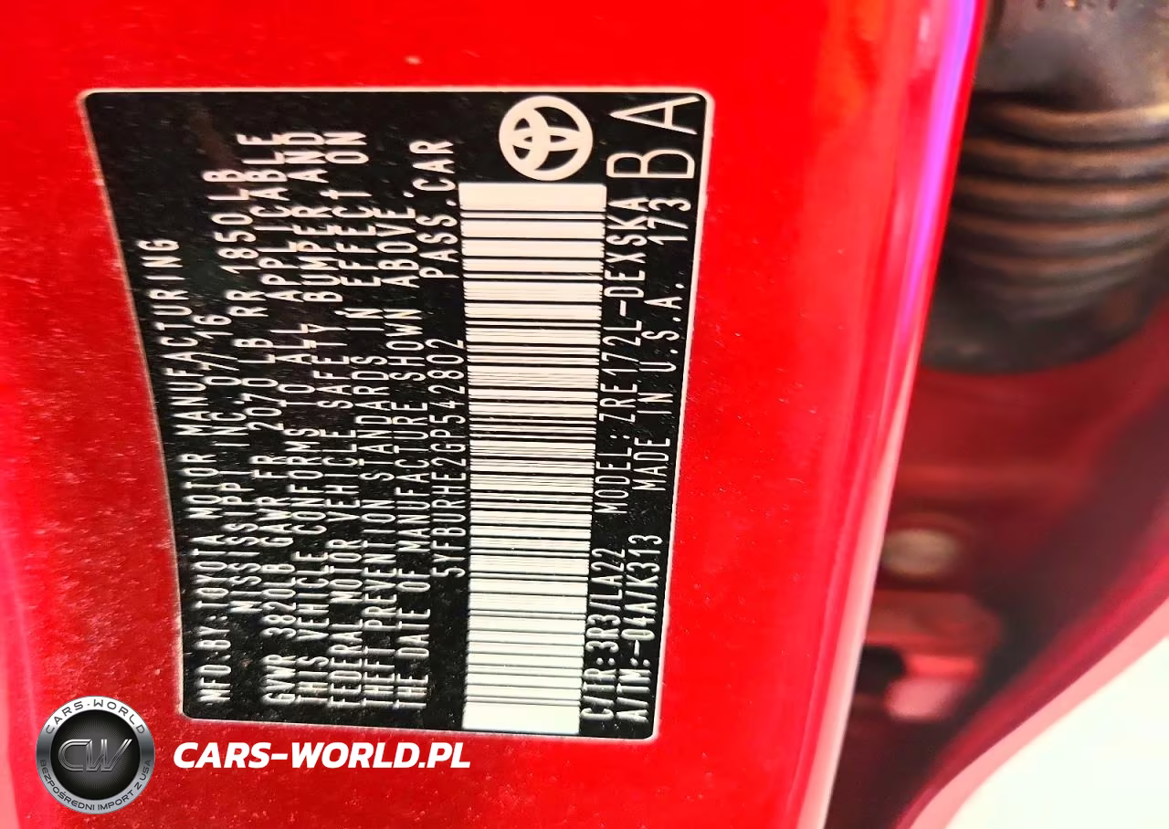 2016 Toyota Corolla S Premium VIN:5YFBURHE2GP542802 - 12