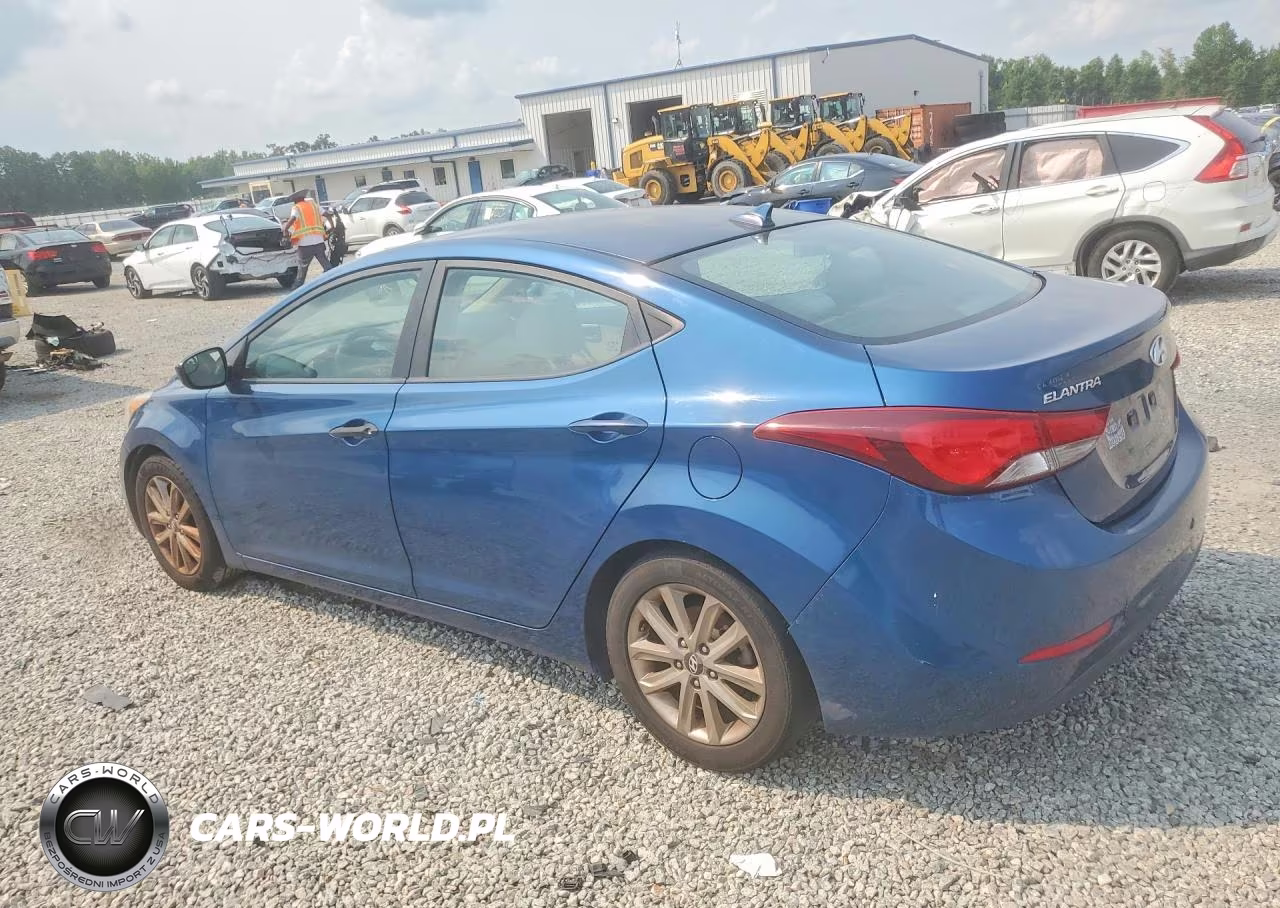 2015 Hyundai Elantra Se VIN:KMHDH4AE6FU278443 - 2