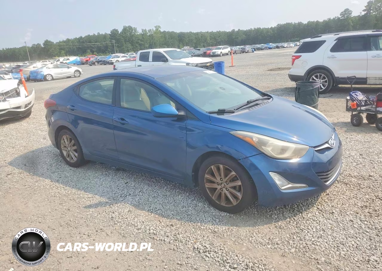 2015 Hyundai Elantra Se VIN:KMHDH4AE6FU278443 - 4