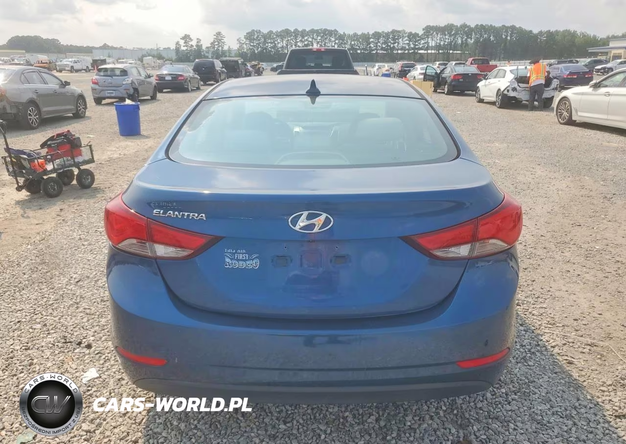 2015 Hyundai Elantra Se VIN:KMHDH4AE6FU278443 - 6