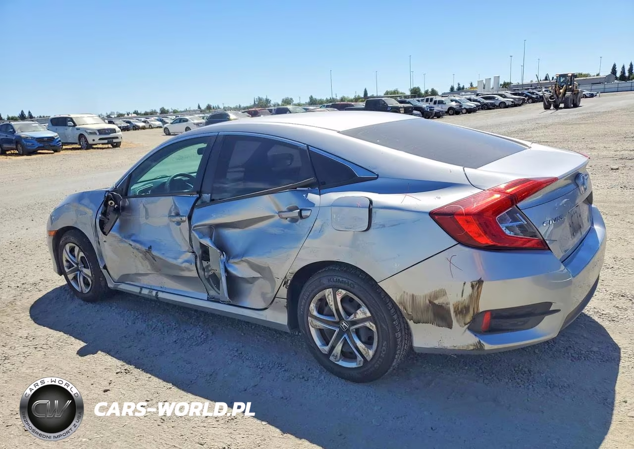 2017 Honda Civic Lx VIN:19XFC2F56HE015525 - 2