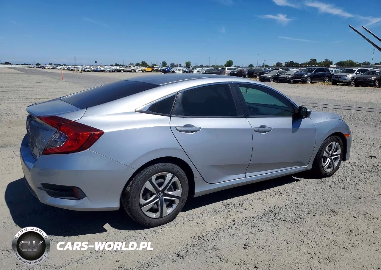 2017 Honda Civic Lx VIN:19XFC2F56HE015525 - 3